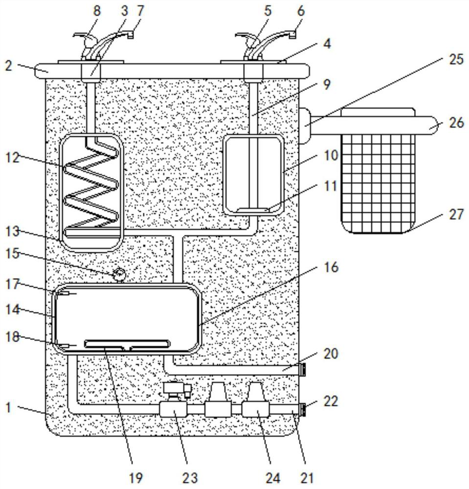 Intelligent container-free instant-heating normal-pressure type commercial drinking water equipment with good energy-saving effect