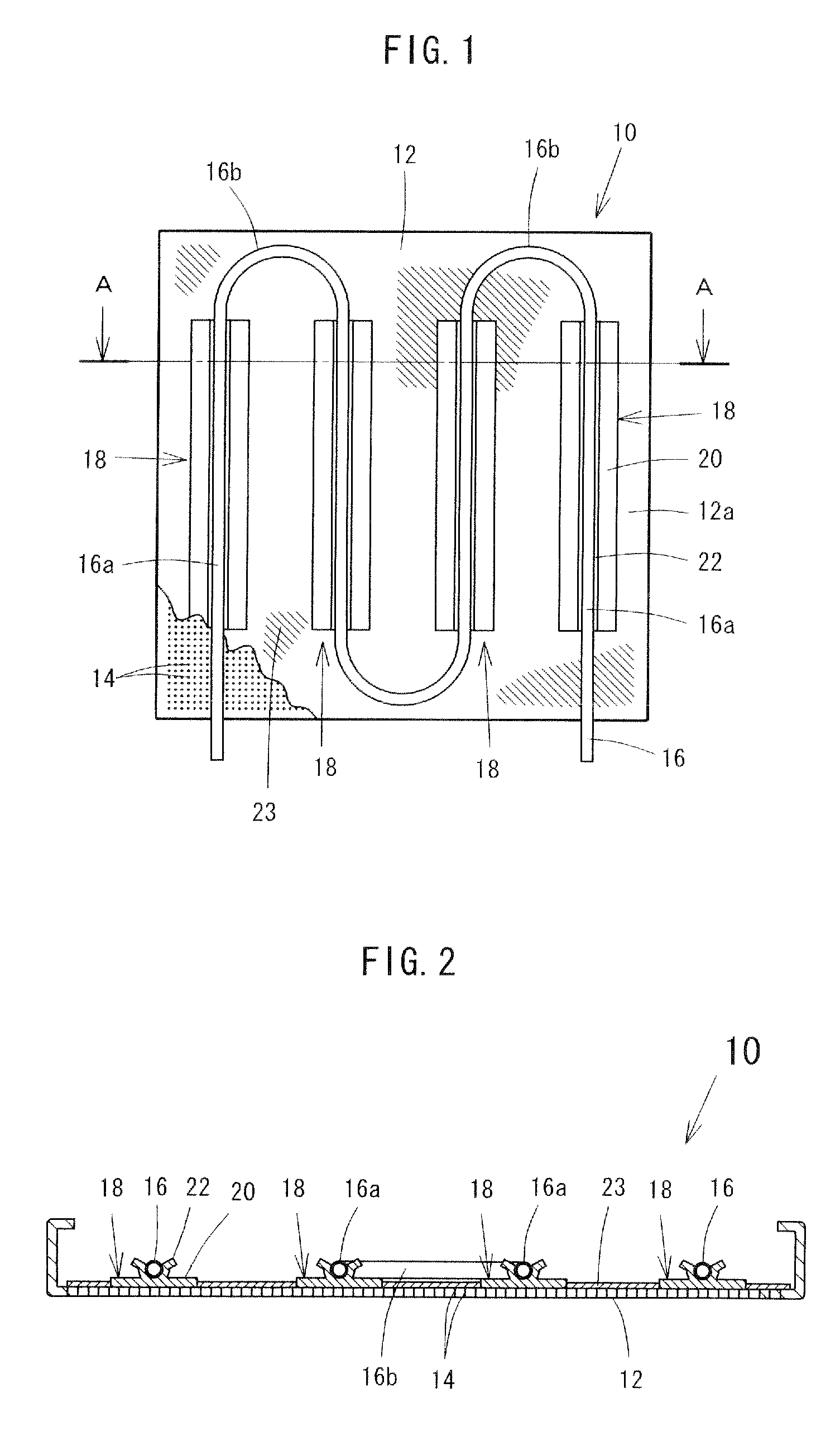 Cooling/heating panel