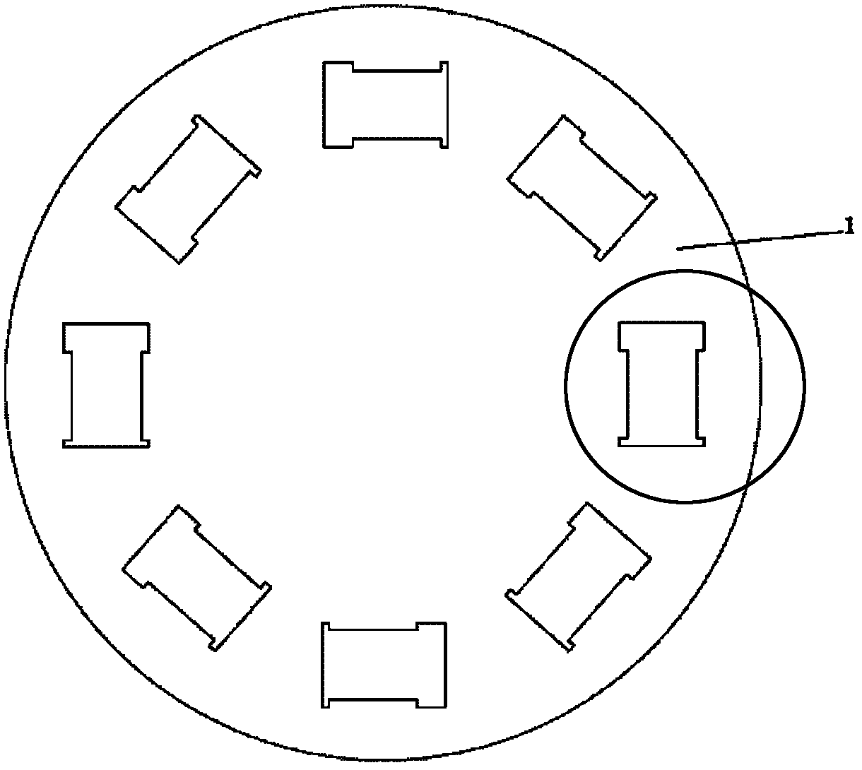 Electron multiplier dynode surface coating base plate frame