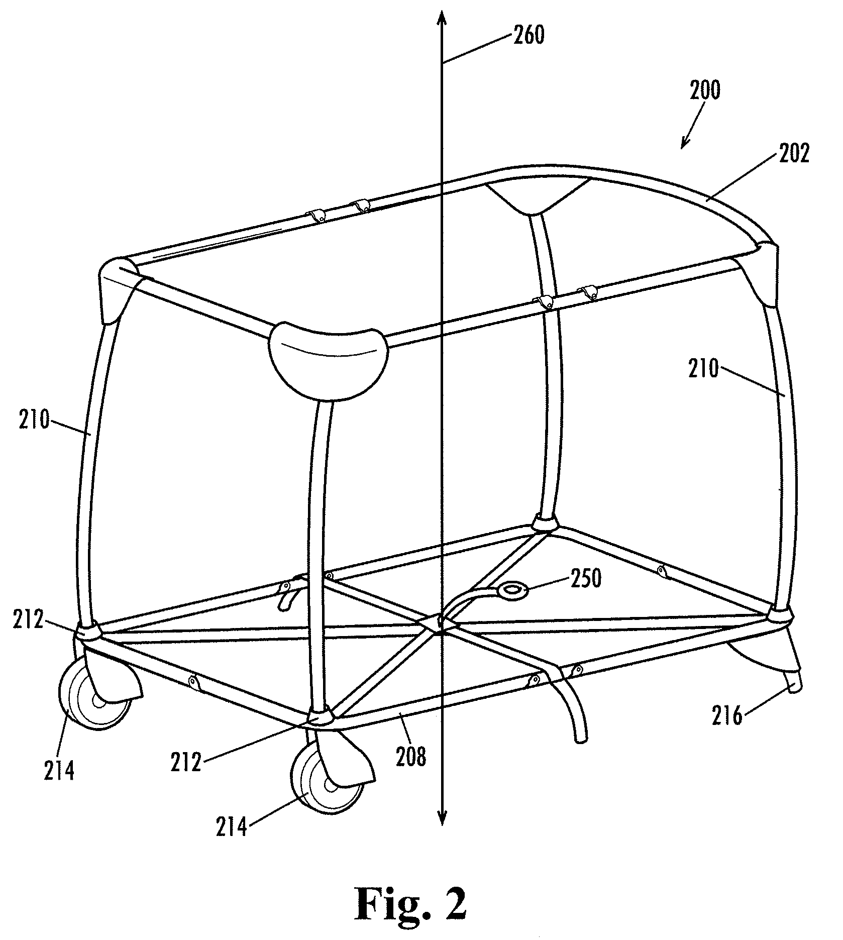 Play yard and bassinet assembly