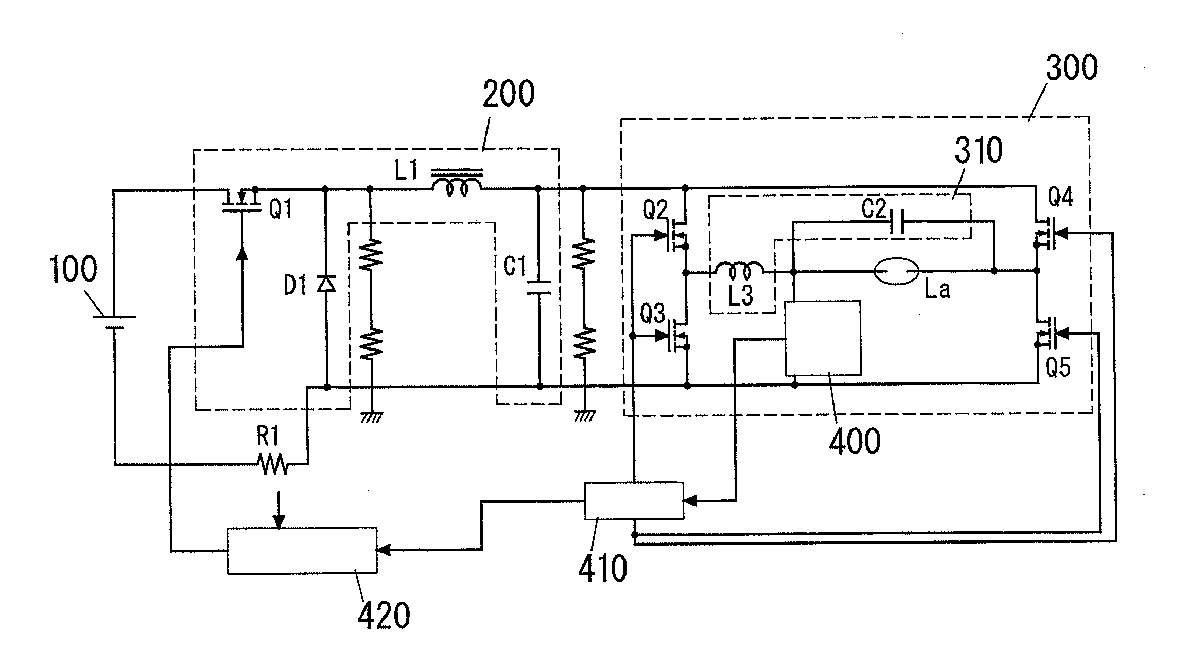 Discharge lamp lighting apparatus