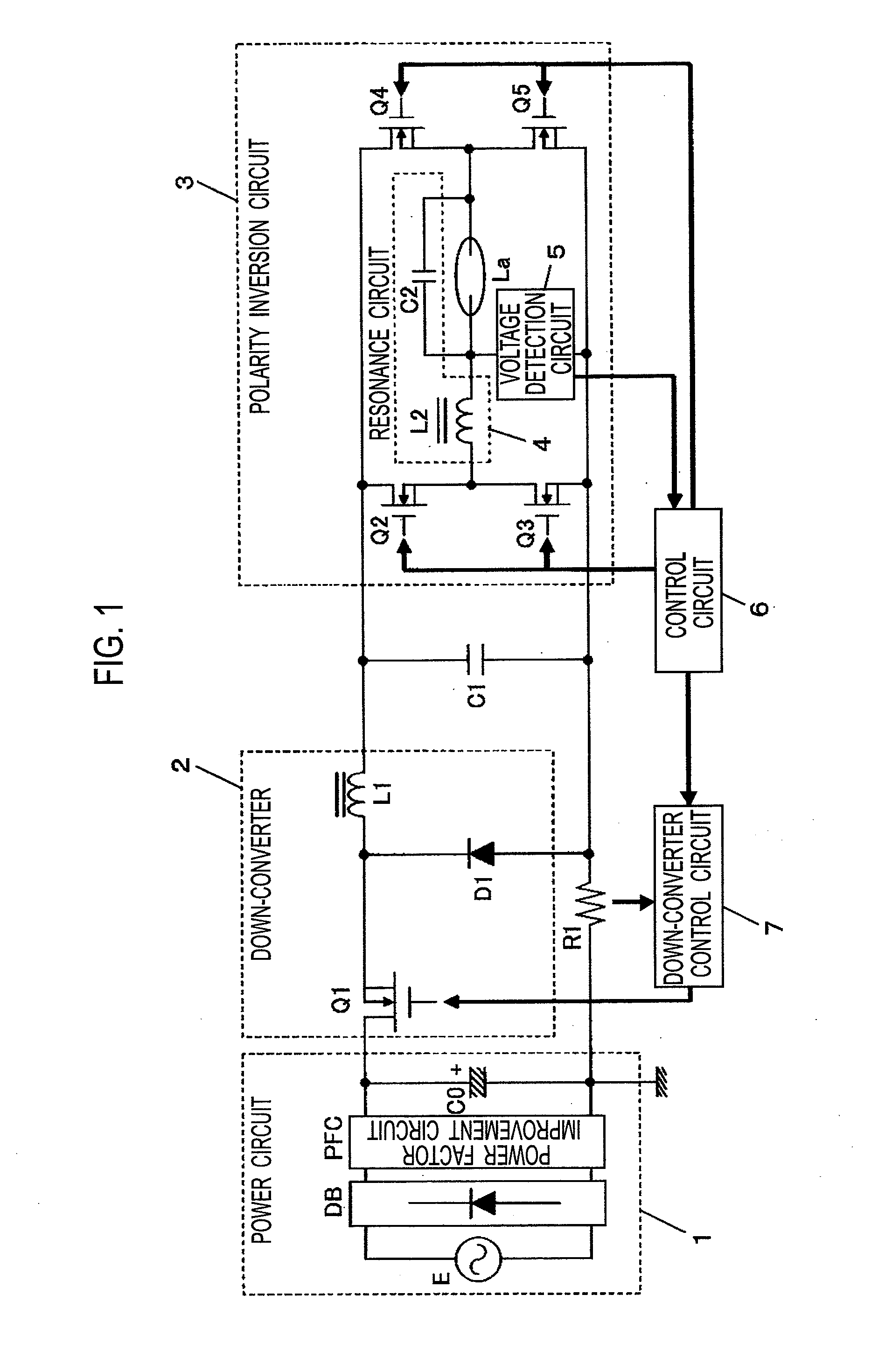 Discharge lamp lighting apparatus