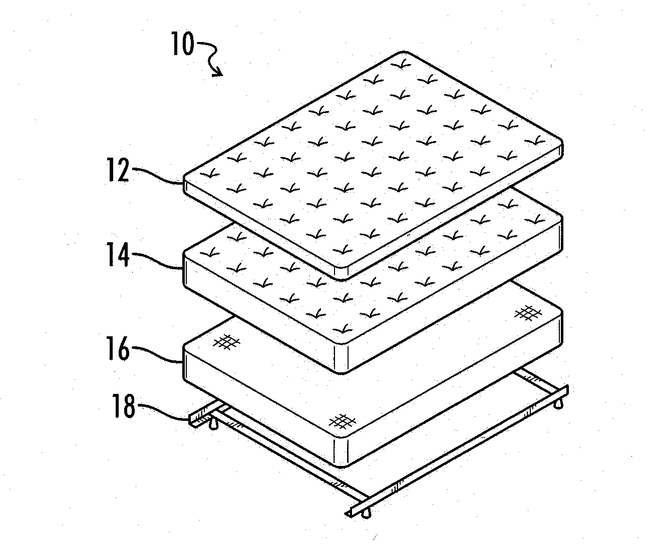 Adjustable sleeping system