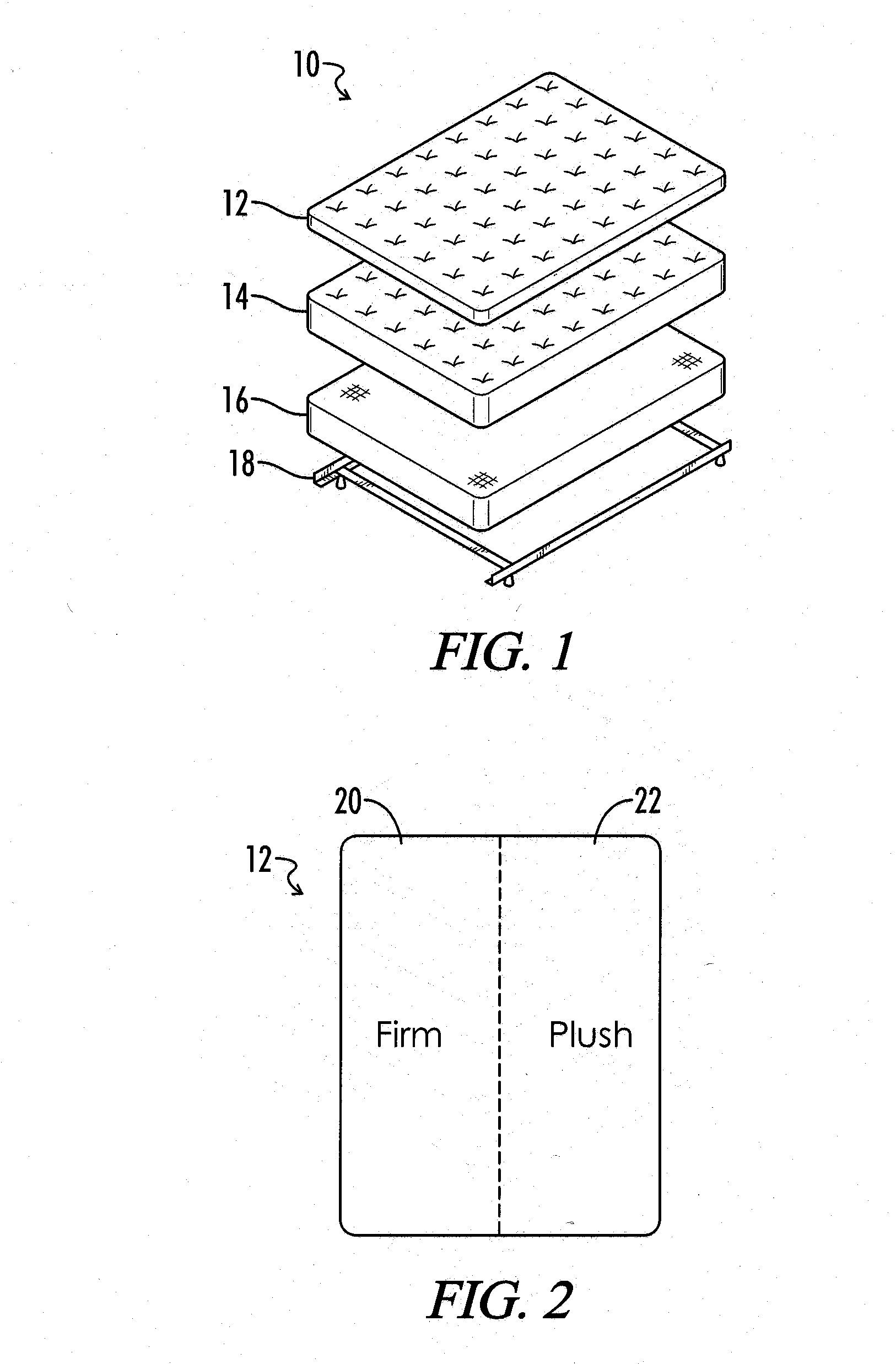 Adjustable sleeping system