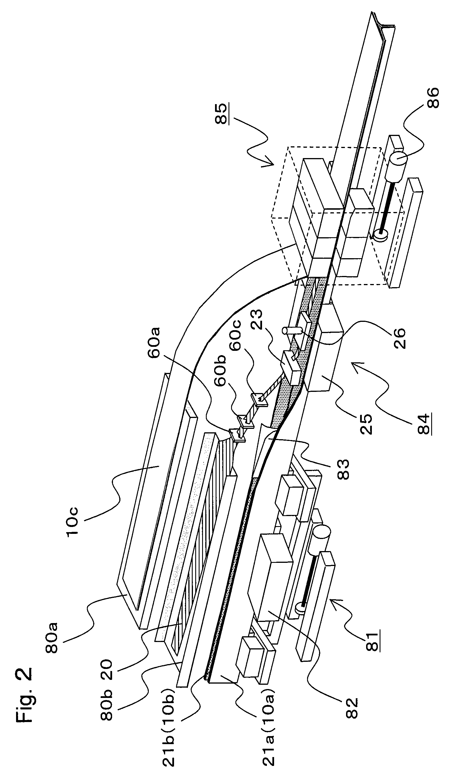 Process and apparatus for producing beam member