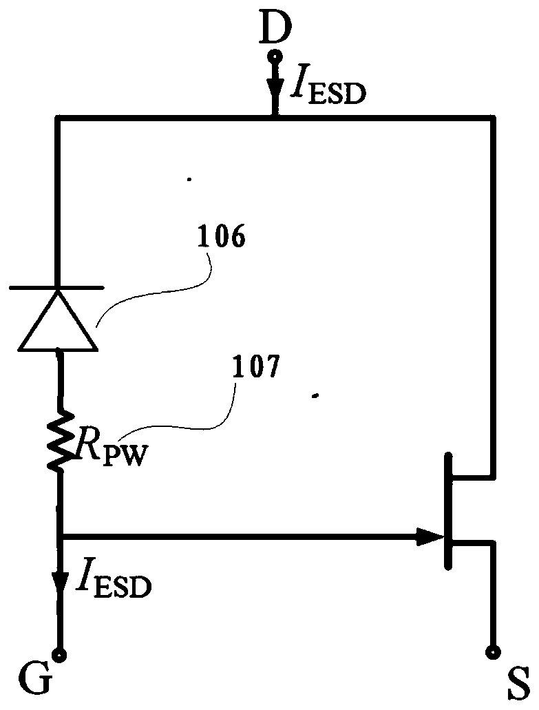 Junction field effect transistor and electrostatic discharge structure thereof