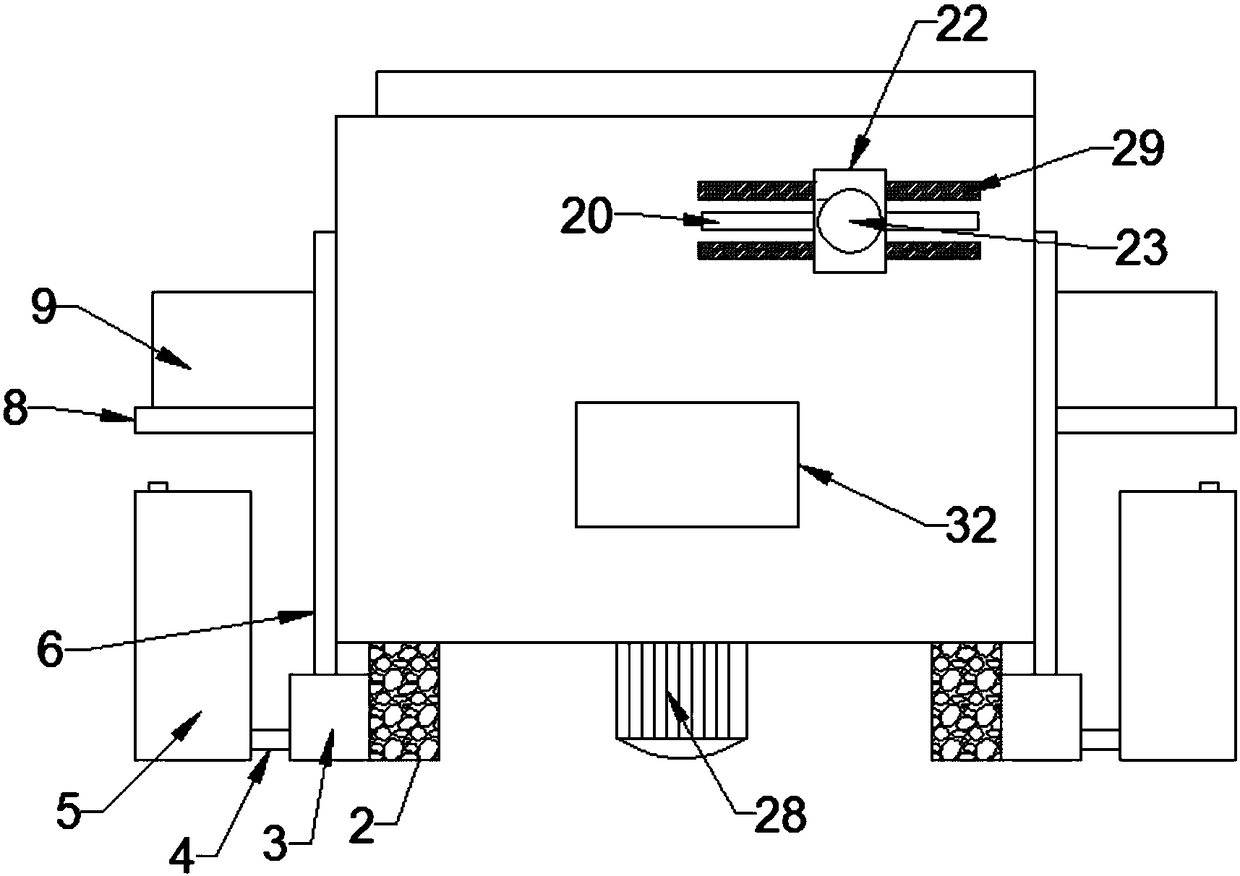 Scrubbing wash device for wool