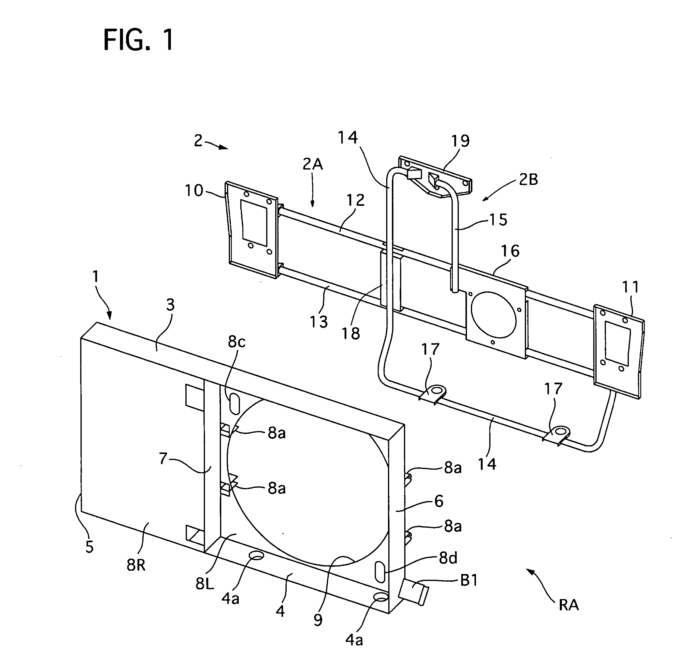 Radiator core support