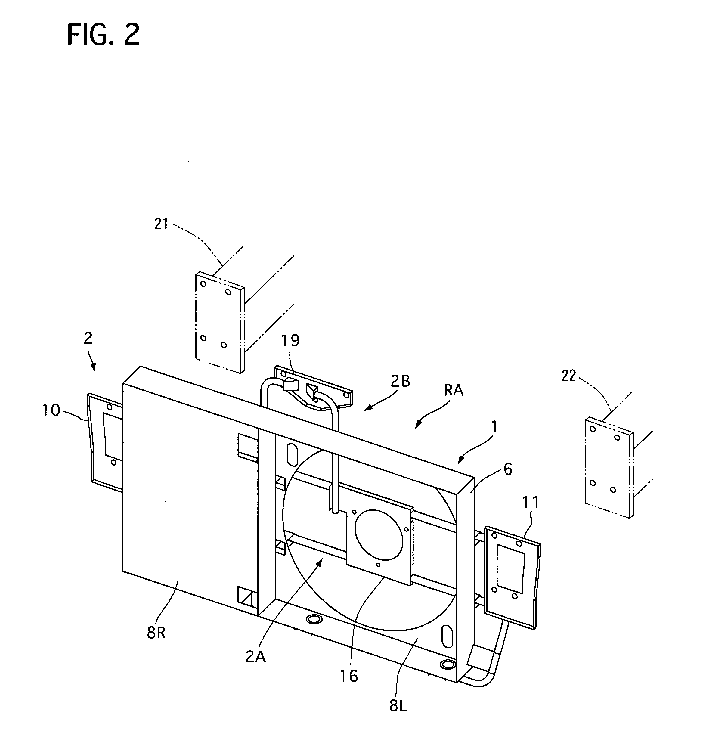 Radiator core support