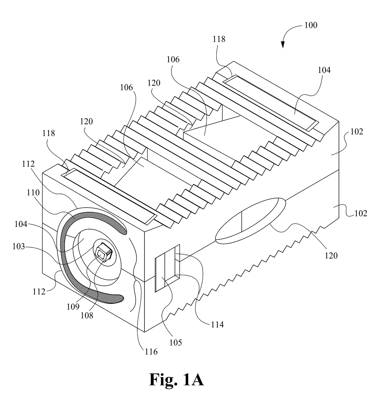 Bodiless bone fusion device, apparatus and method