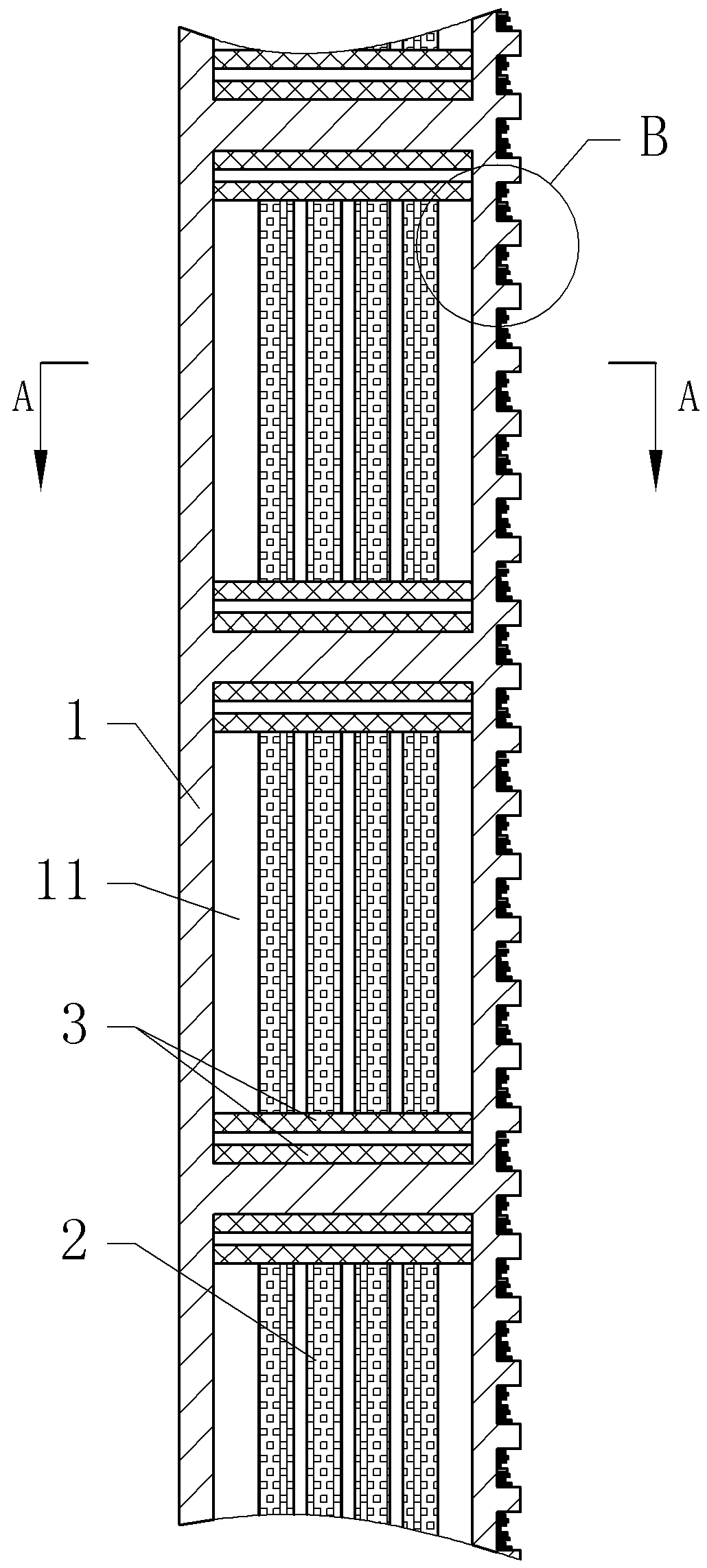 Combined automatic adjustment sound barrier