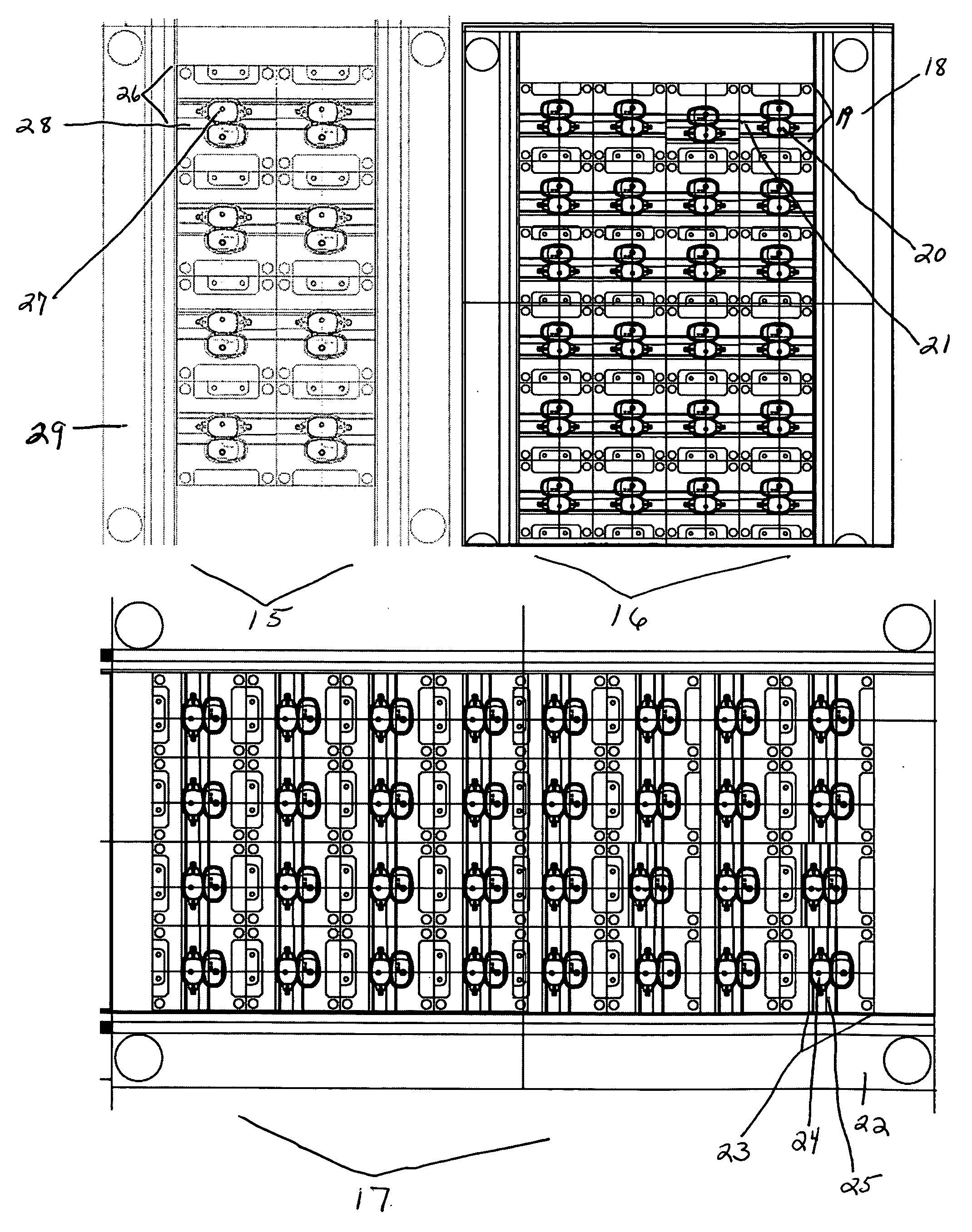 Modular mold system for production of product families