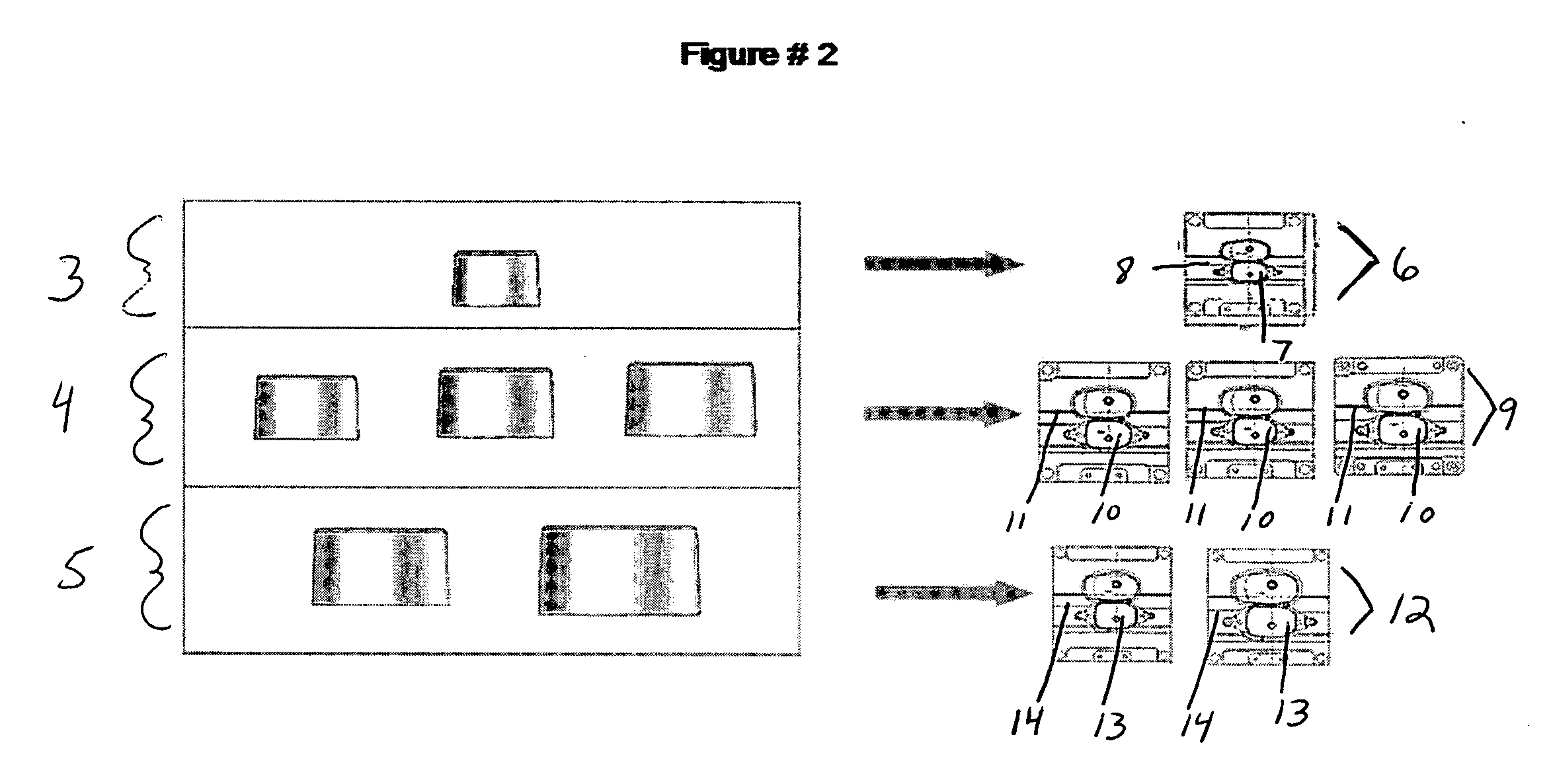 Modular mold system for production of product families