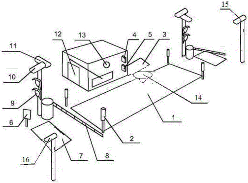 Automatic weighing metering system and method for granary