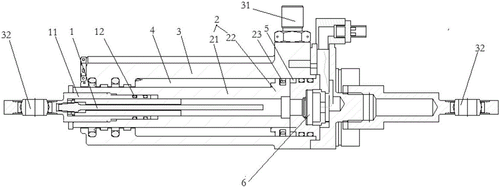 Hydraulic servo actuation system