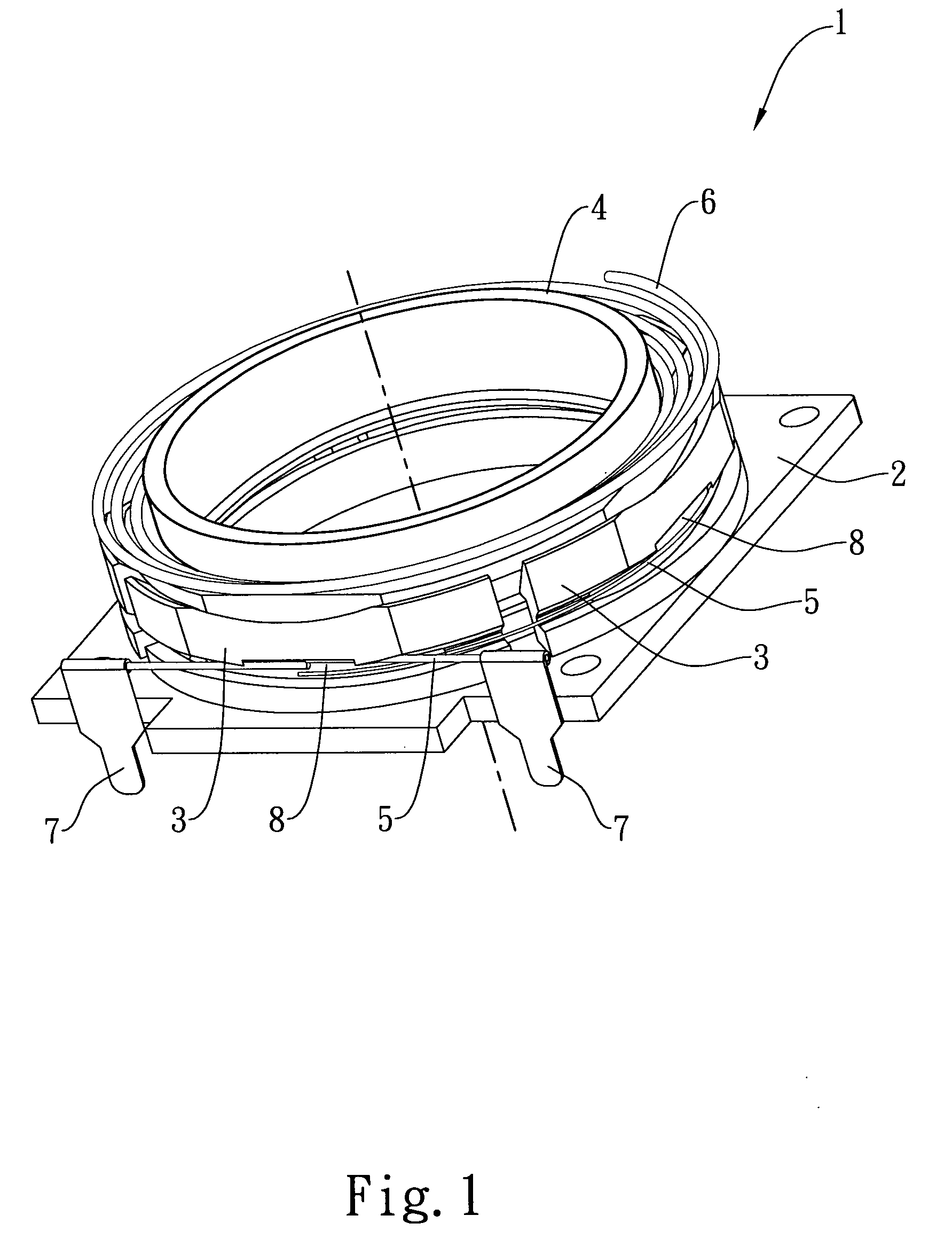 Actuation device having shape memory alloy component