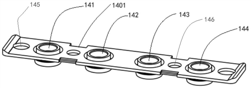 Container for containing quantified liquid drop PCR water-in-oil emulsion and use method of container