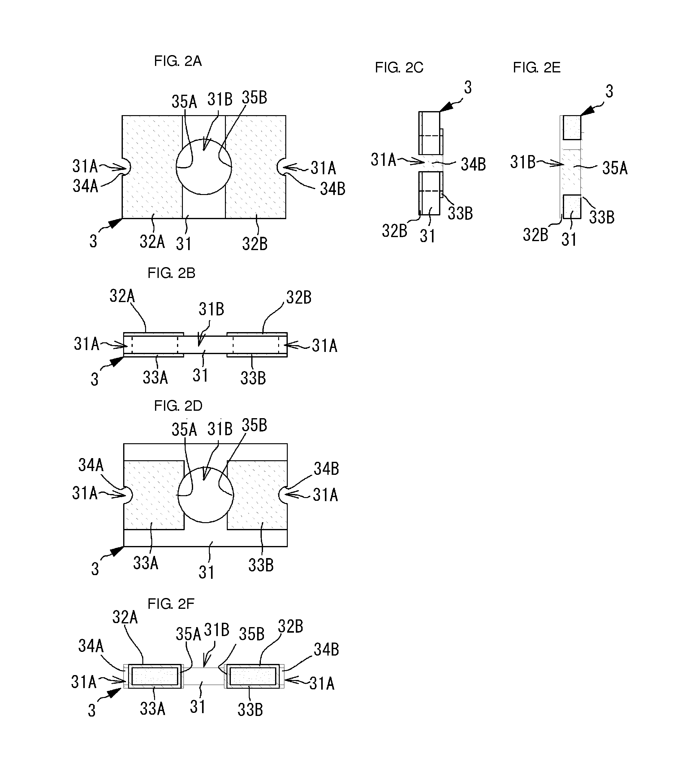 Chip-component structure