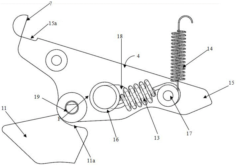 A circuit breaker operating mechanism capable of quick release