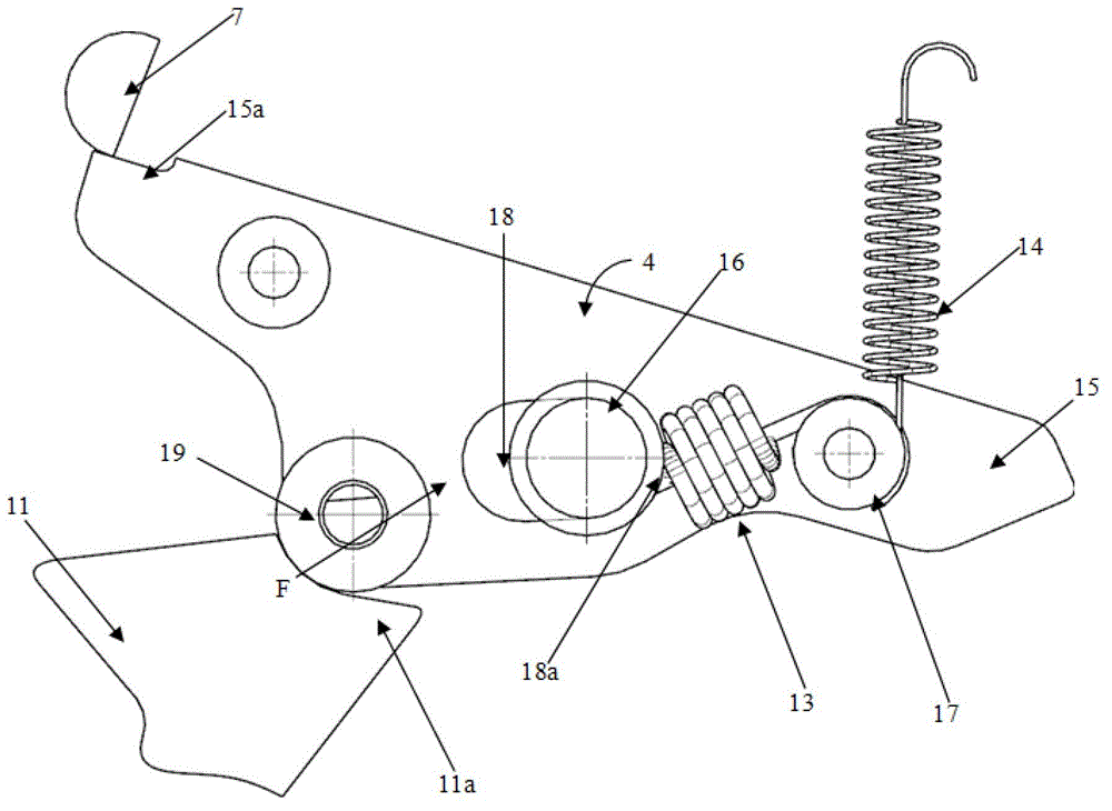 A circuit breaker operating mechanism capable of quick release