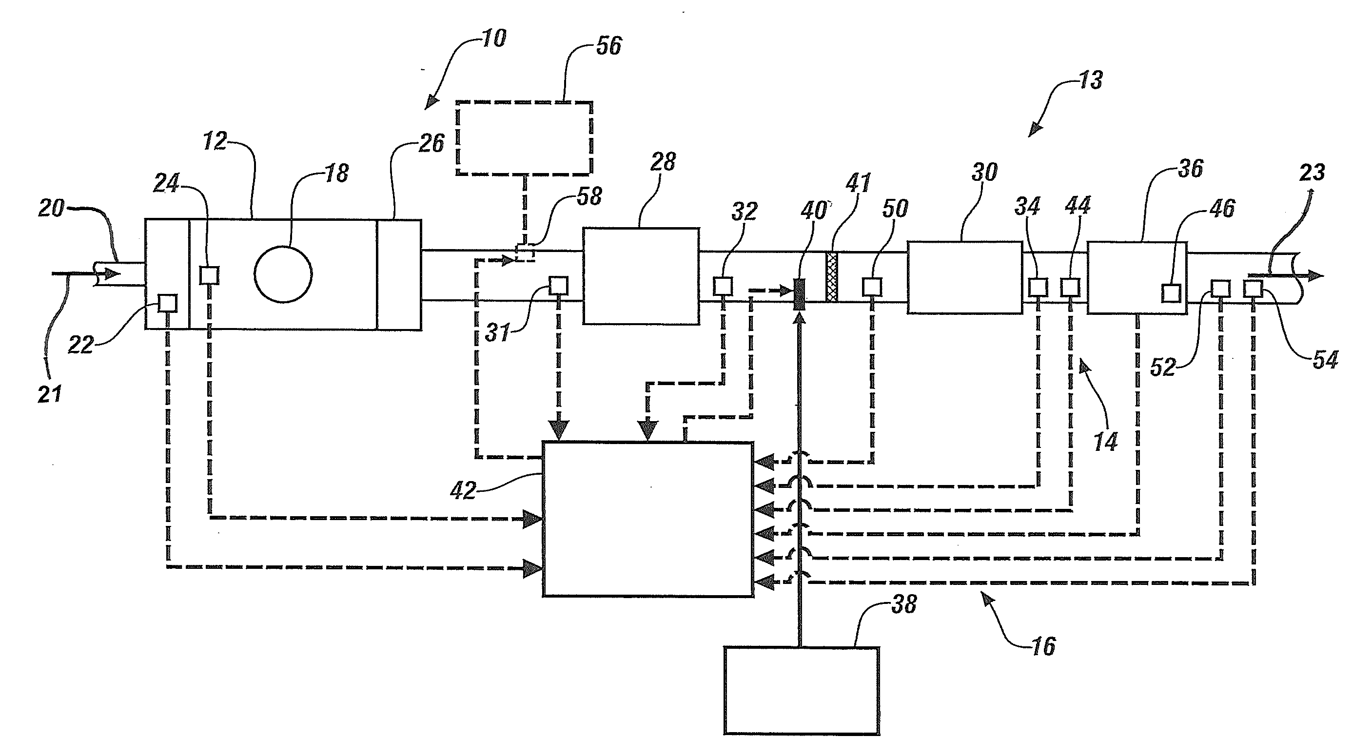 Exhaust diagnostic system and method with scr nh3 depletion cleansing mode for initial step in the def quality service healing test