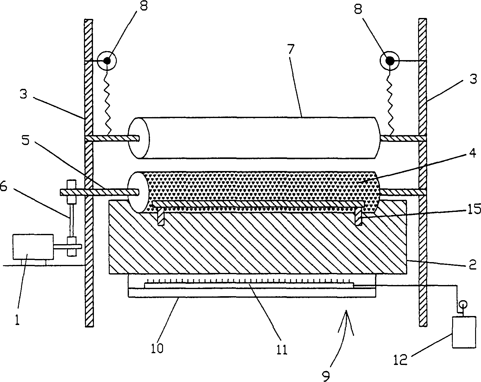 Gluing method of shoepad and appts thereof