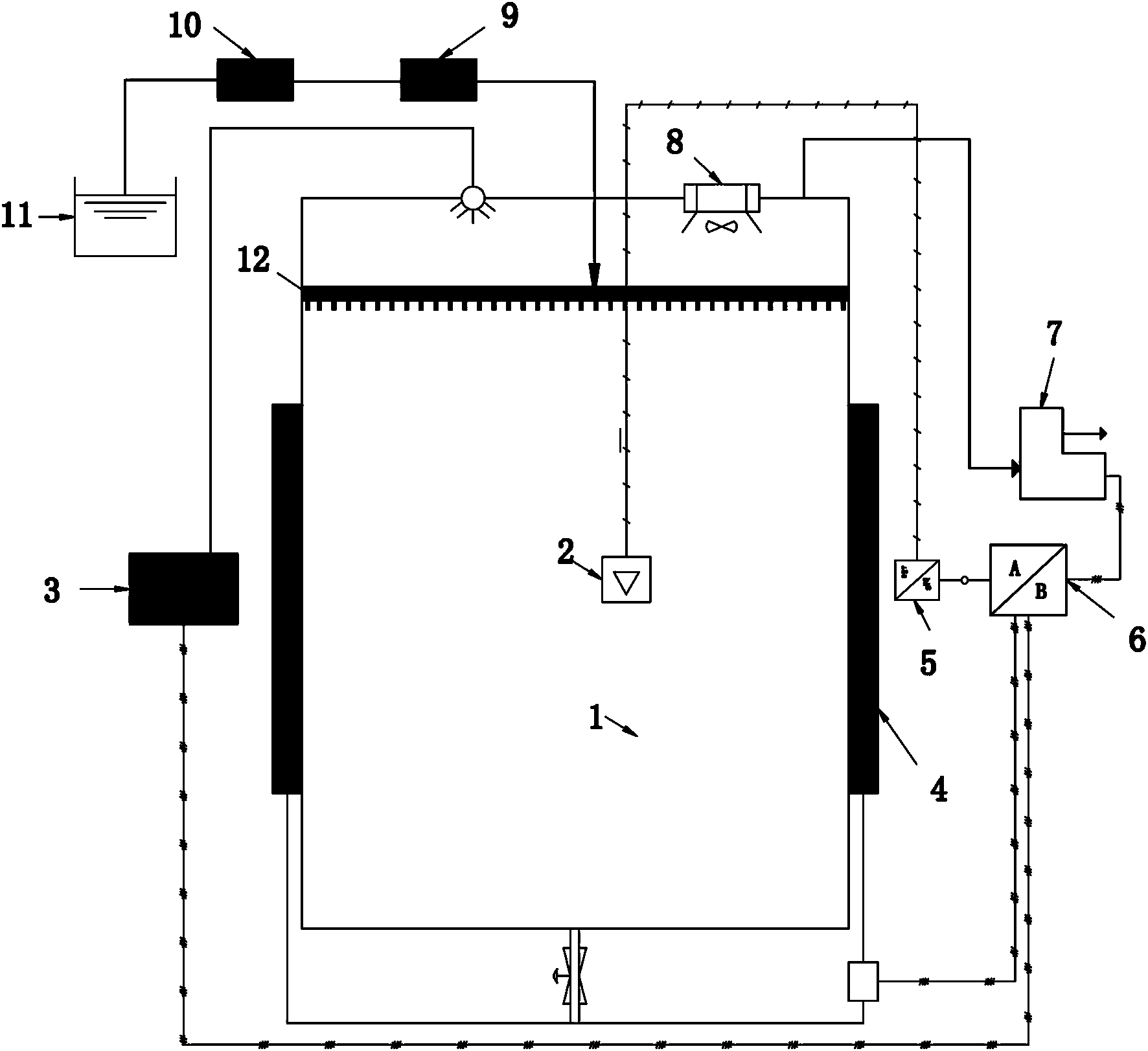 Apparatus for stimulating action of soil under extreme climate, and test method using it