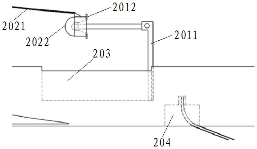 Unmanned aerial vehicle formation recovery device and recovery method