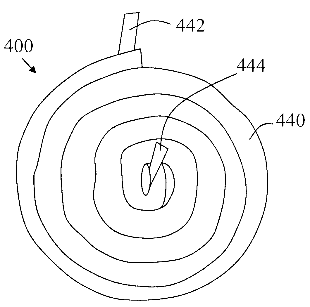 Energy storage device with porous electrode