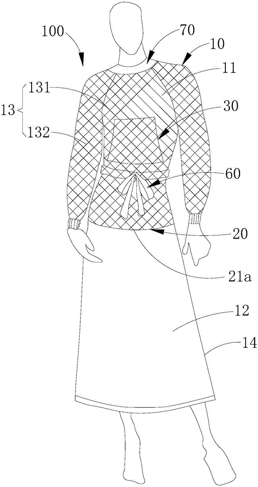 Surgical clothes used for teaching