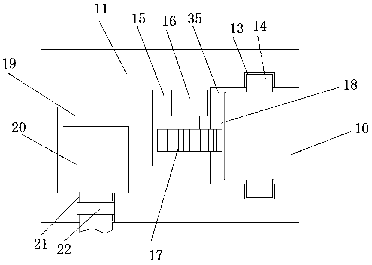 An easy-to-adjust radial drilling machine