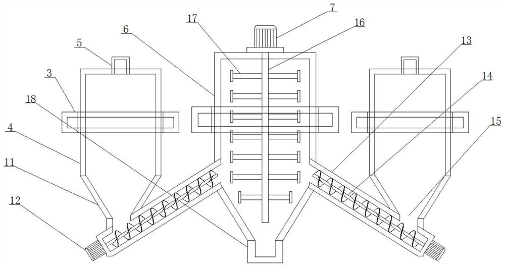 Mixing ship for conveying concrete