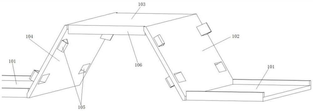 Built-in type weft-direction reinforced metal honeycomb structure and manufacturing method thereof