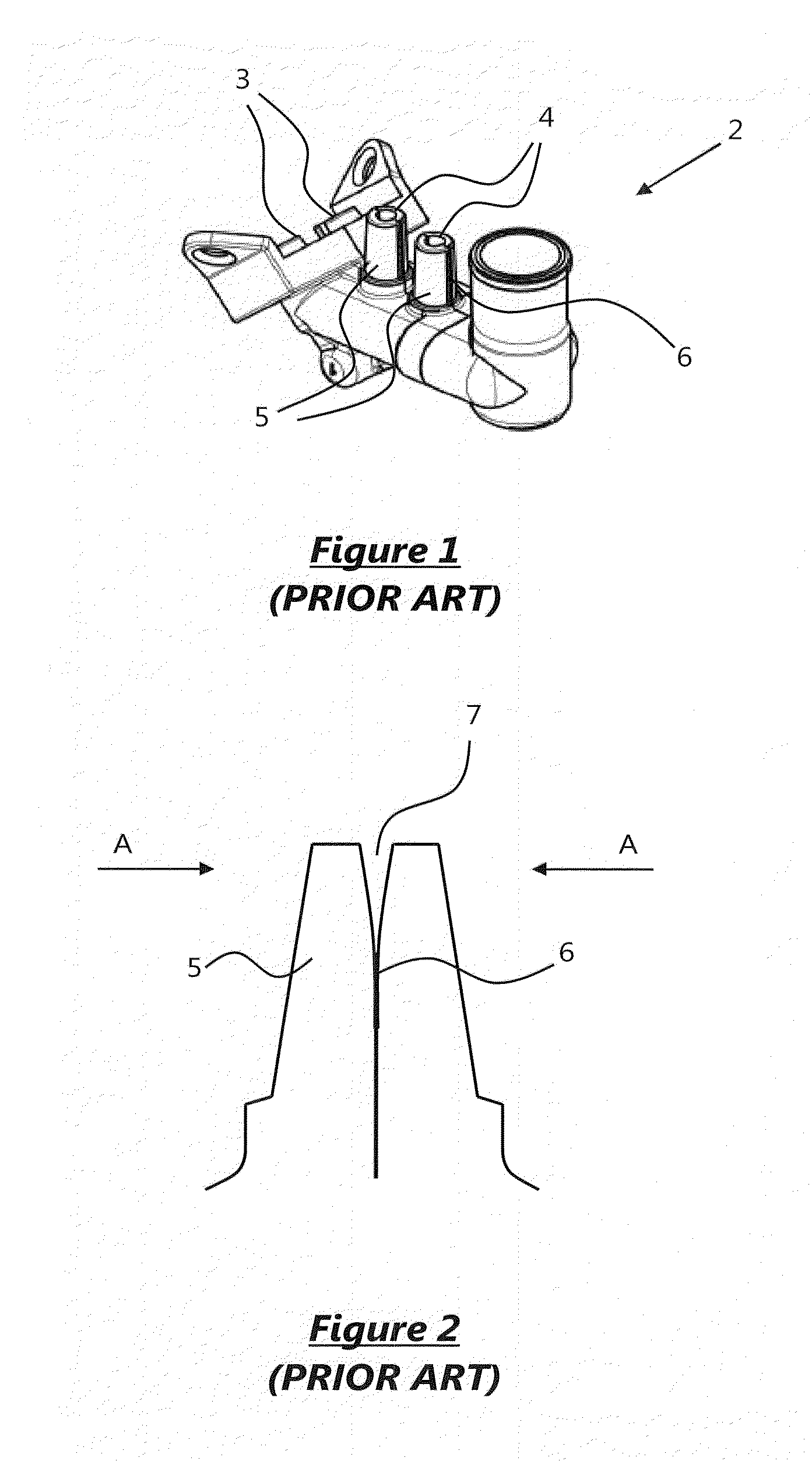 Respiratory system connector