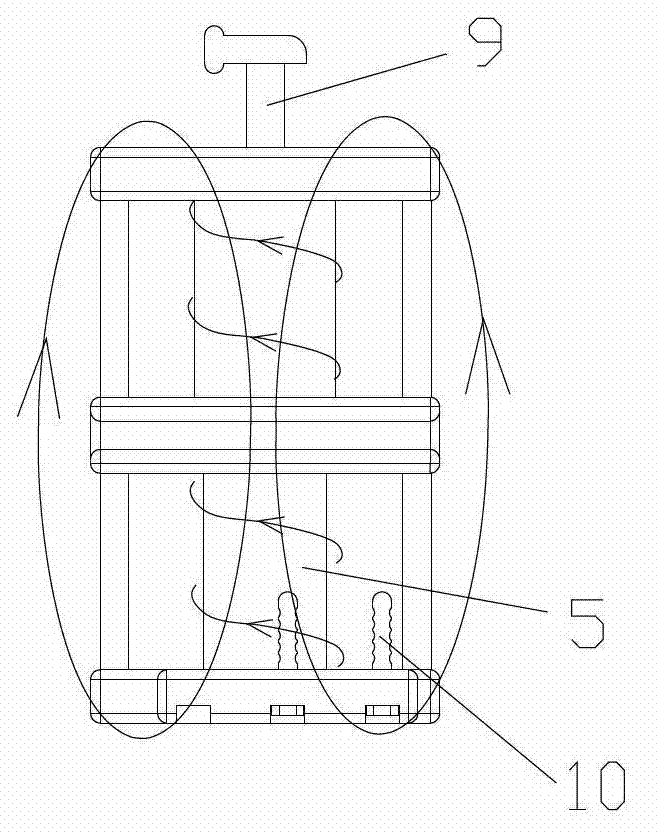 Straight-pulling type magnetic latching relay