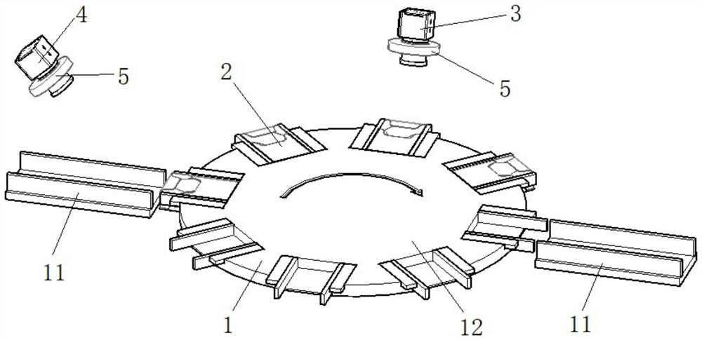 Device for detecting printing quality of inner frame paper of cigarette case by utilizing multispectral analysis