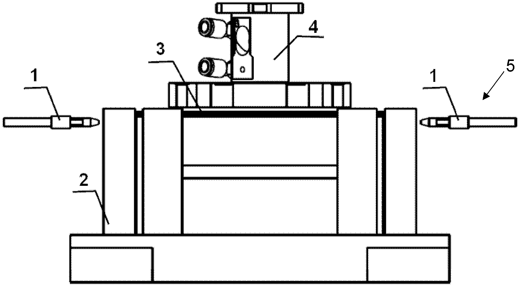 High-speed taking device for photovoltaic stacked silicon slices