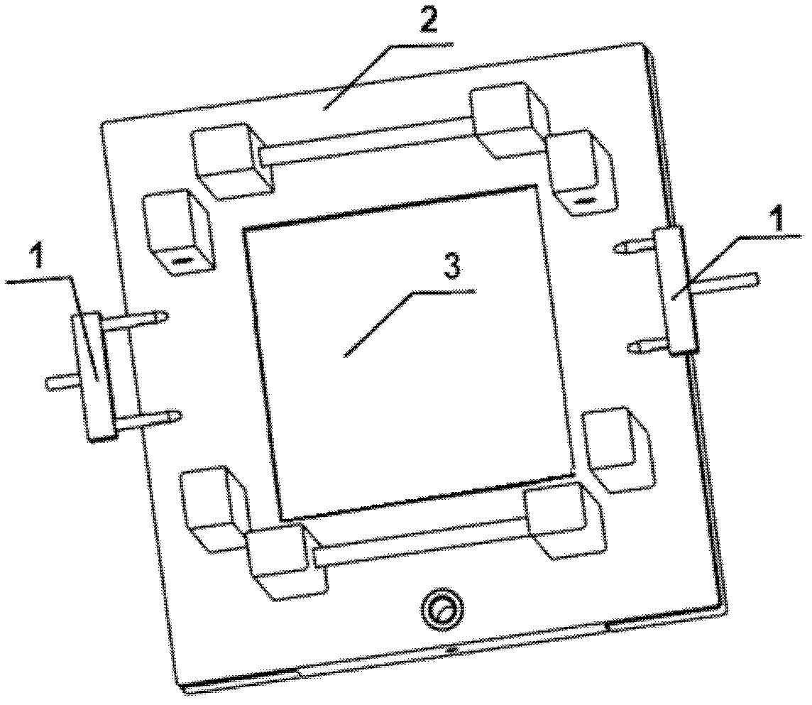 High-speed taking device for photovoltaic stacked silicon slices