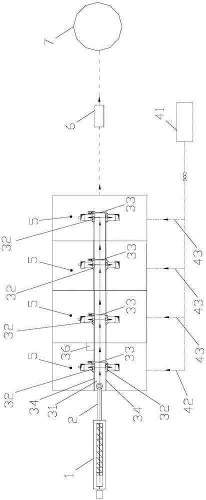 Breeding manure biological drying system and method in farm