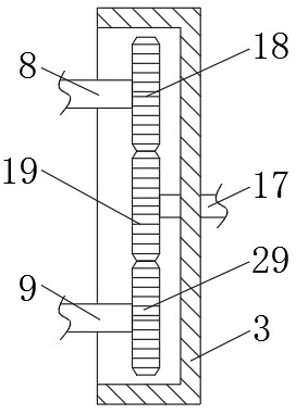 Industrial sewage classification treatment device for industrial sewage treatment