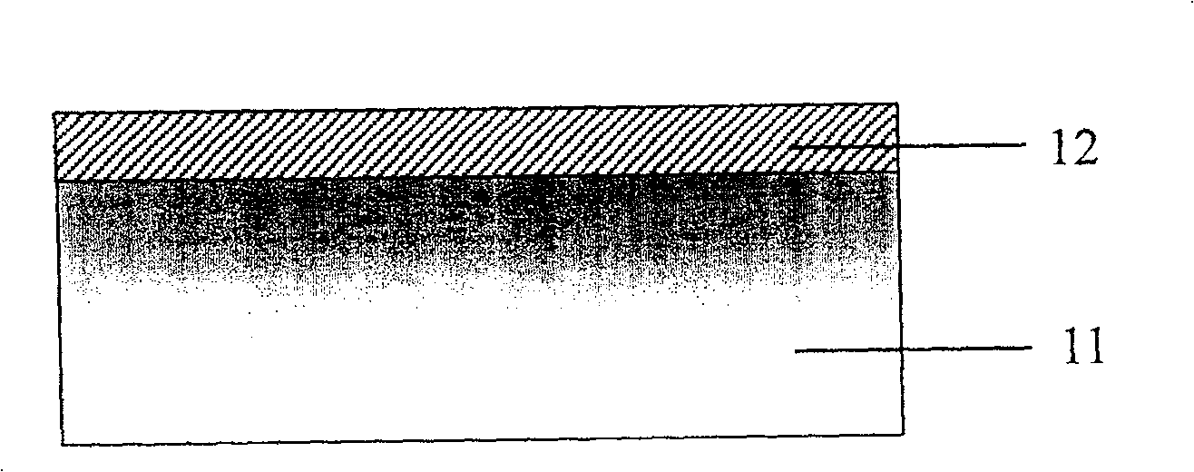 Method for clearing pollutant on standard wafer surface and emendation method for depth-measuring device