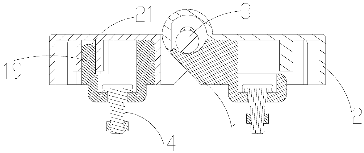 Hinge mechanism and keyboard instrument with same