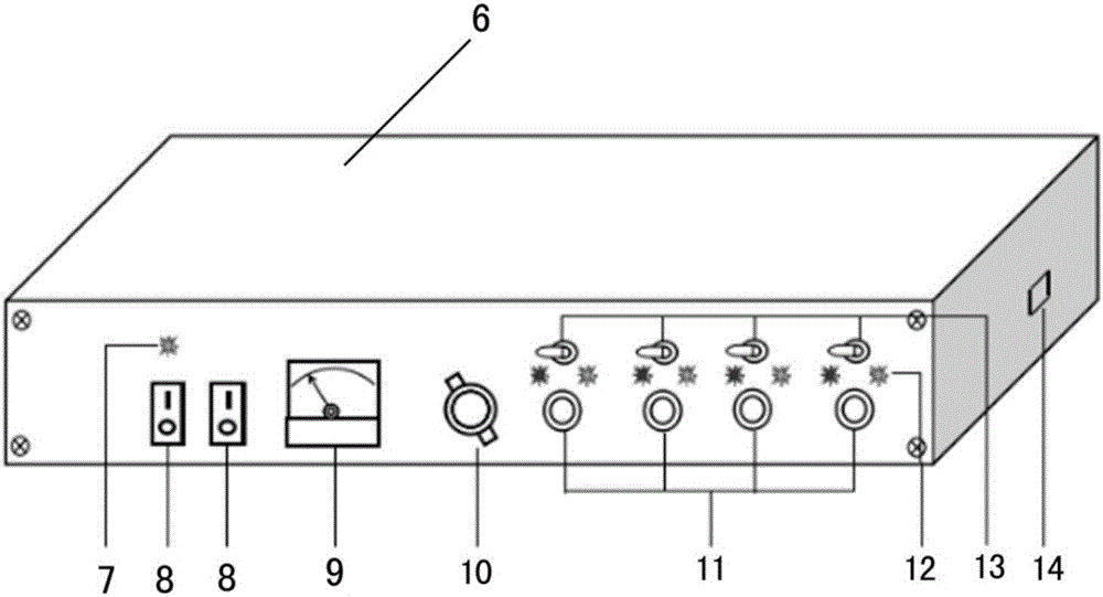 GIS equipment vibration signal detector