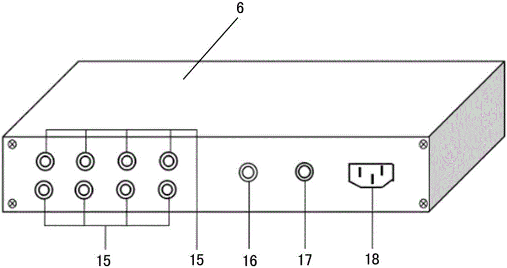 GIS equipment vibration signal detector