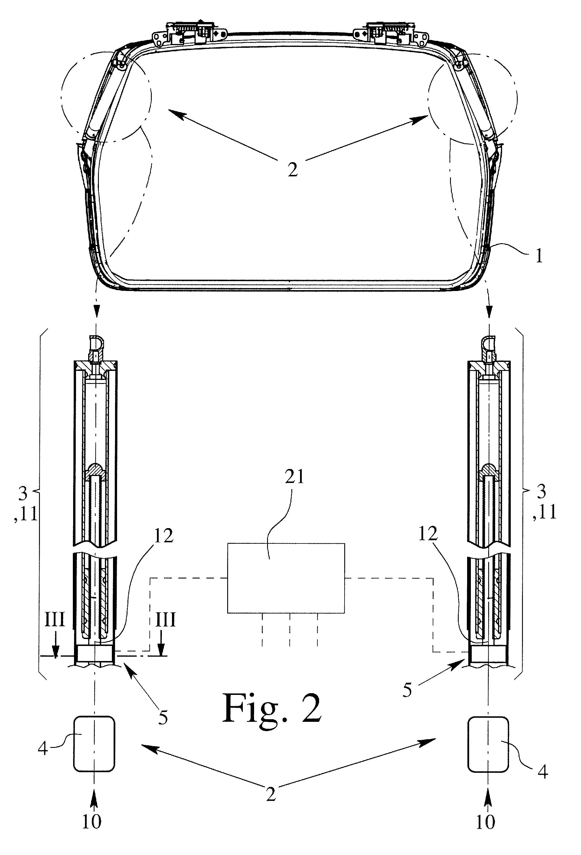 Position detection arrangement for a moveable functional element which can be positioned motor-driven in a motor vehicle