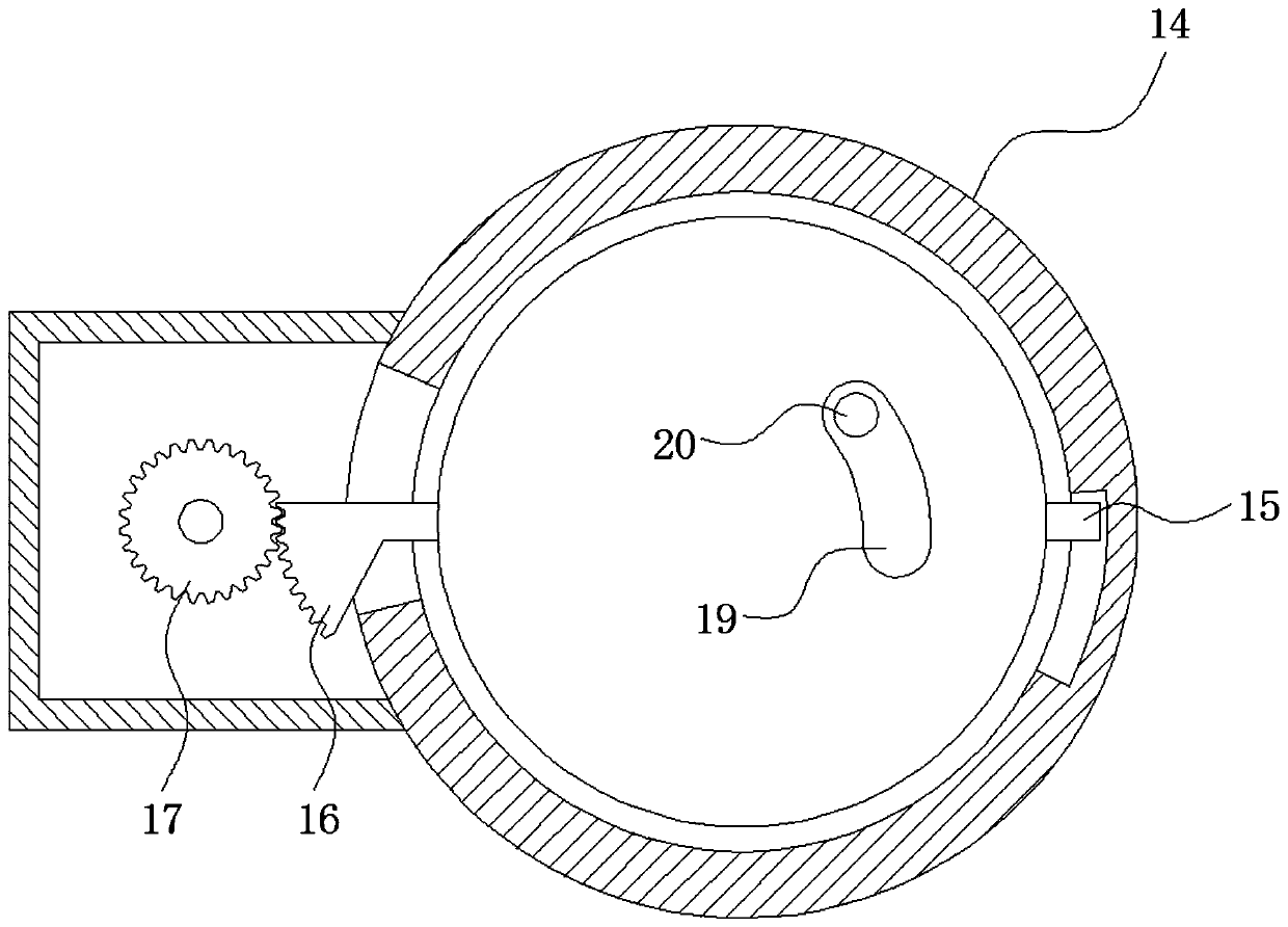 Melting device for metal casting based on liquid level equal altitude