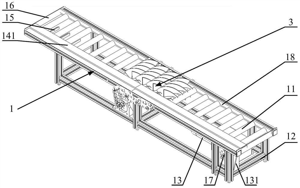 Tray cleaning device