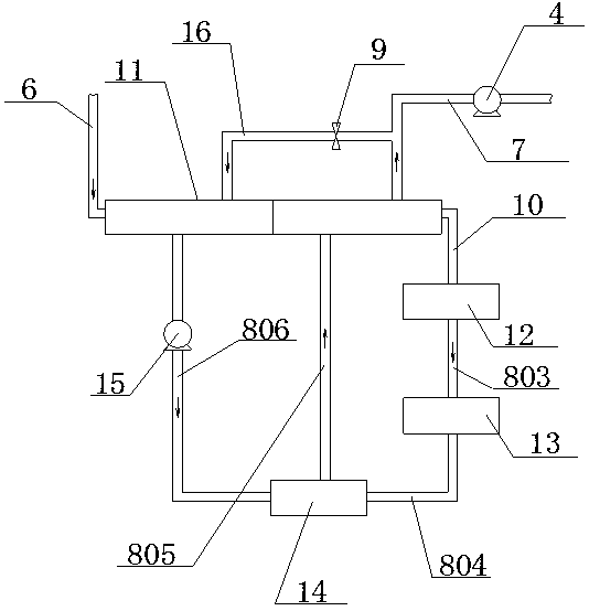 GGH (gas-gas heater) heating system capable of preventing wet smoke from corroding and blocking pipeline and application method