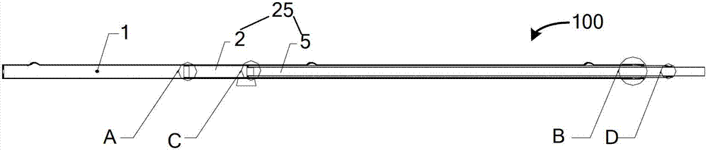 Discharge pipe and bulk powder goods tanker