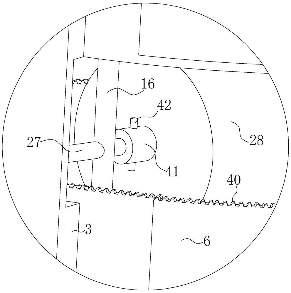 Polyester fiber drying device